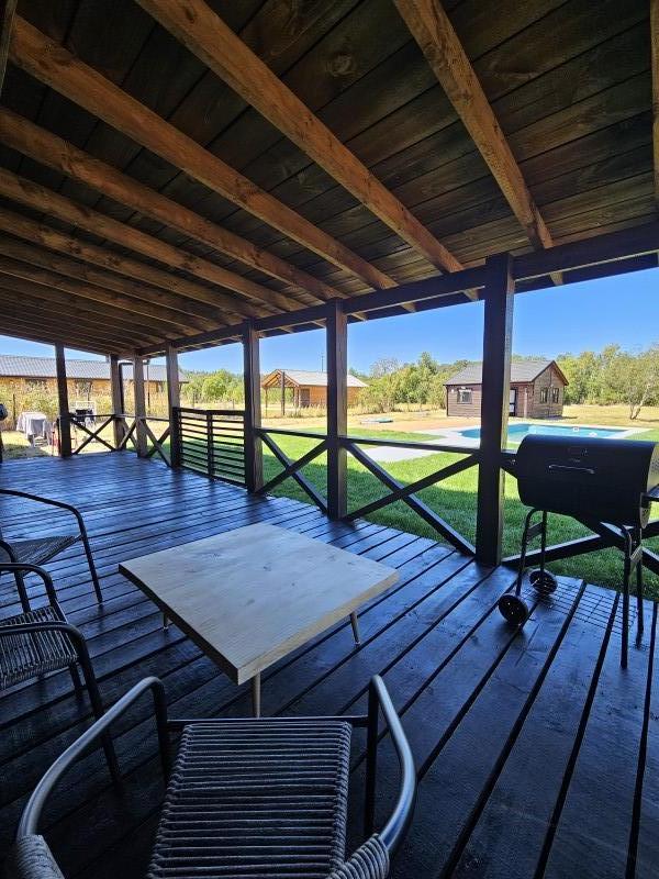 Casa en Parcela Con Acceso Privado, Piscina, Leñera, Cabaña