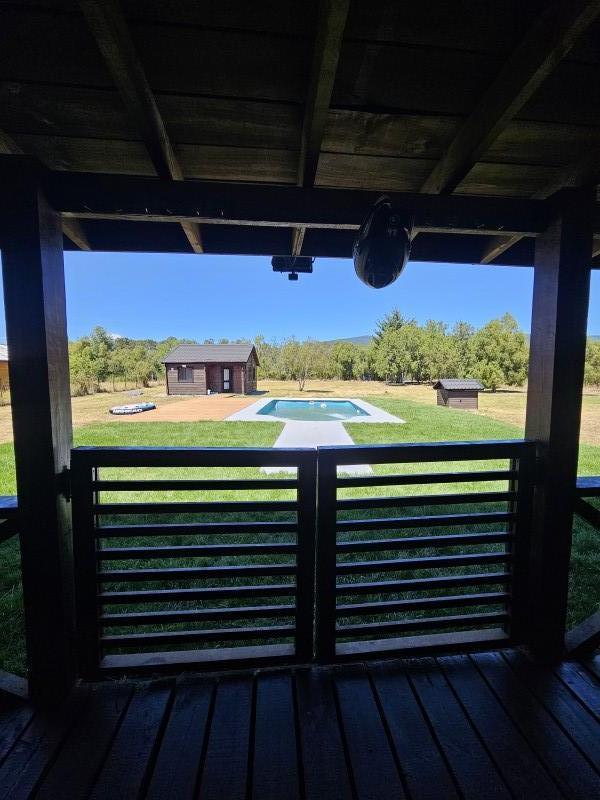 Casa en Parcela Con Acceso Privado, Piscina, Leñera, Cabaña