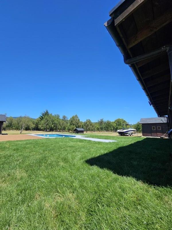 Casa en Parcela Con Acceso Privado, Piscina, Leñera, Cabaña