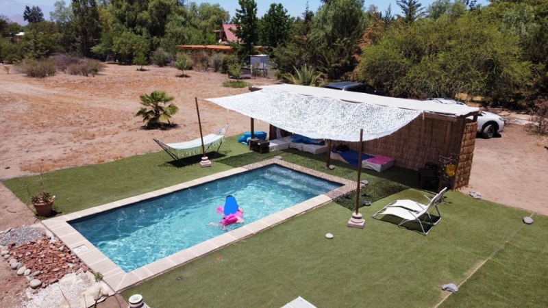 Hermosa Parcela en Noviciado Con Cabaña y Piscina