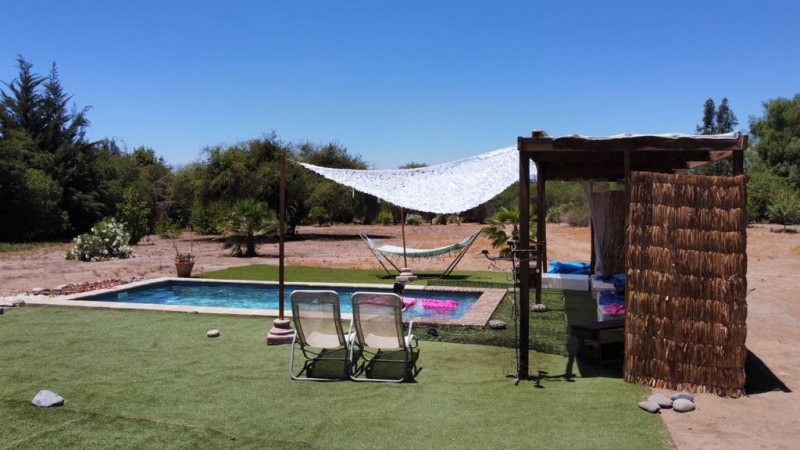 Hermosa Parcela en Noviciado Con Cabaña y Piscina