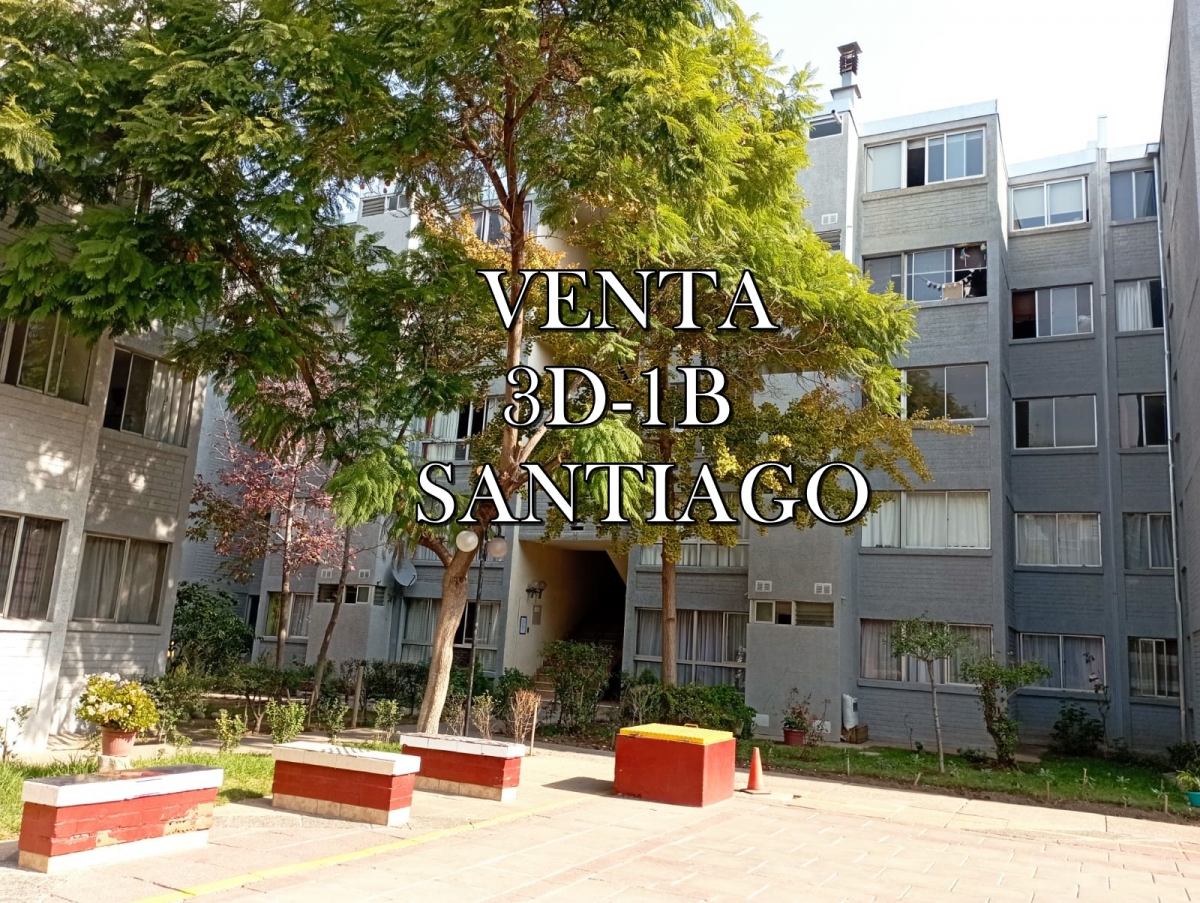 SANTIAGO VENDE DEPTO EN CONDOMINIO CERCANO A AV. YUNGAY.-