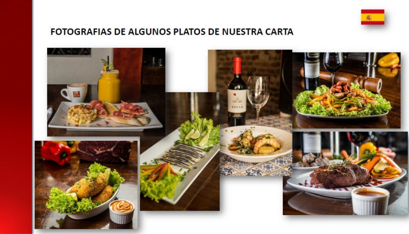 Derecho a Llave Restaurant de Lujo Gastronomía Española