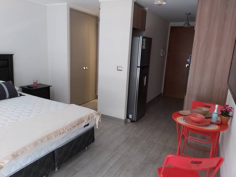 Home studio NUEVO y amoblado C/ ESTAC. Metro  Irarrazaval