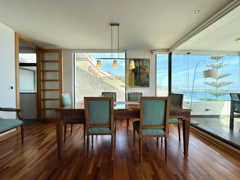 Venta Lujoso Departamento en Reñaca Subida el Encanto