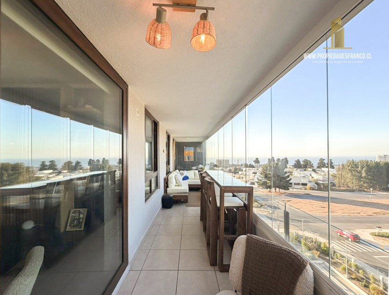 Tu Nuevo Hogar en Concon Calido Dpto Terraza Vista Al Mar 3D