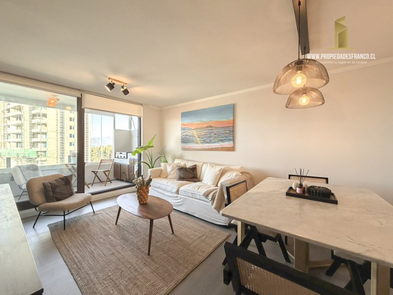 Tu Nuevo Hogar en Concon Calido Dpto Terraza Vista Al Mar 3D