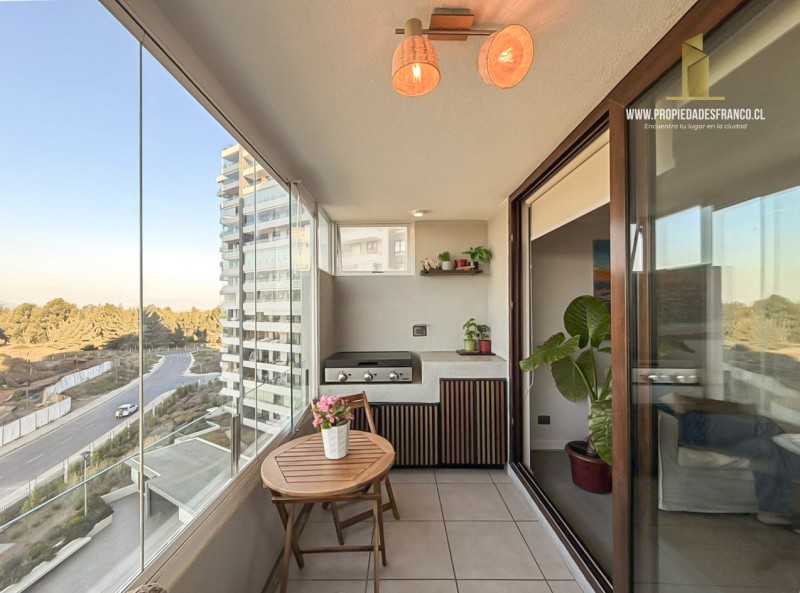 Tu Nuevo Hogar en Concon Calido Dpto Terraza Vista Al Mar 3D