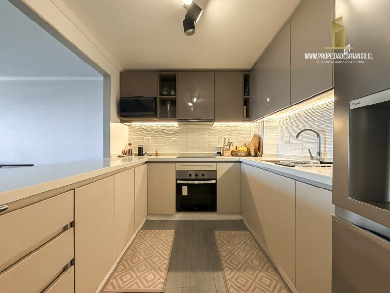 Tu Nuevo Hogar en Concon Calido Dpto Terraza Vista Al Mar 3D