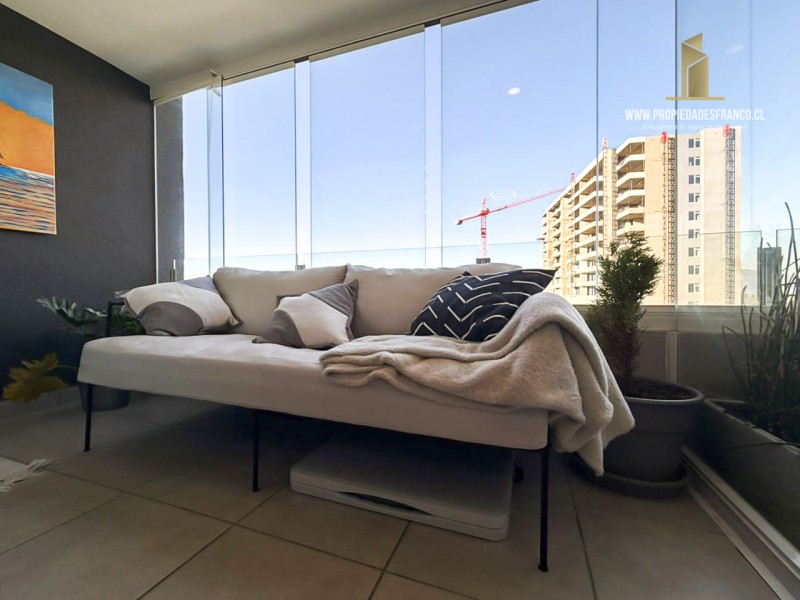 Tu Nuevo Hogar en Concon Calido Dpto Terraza Vista Al Mar 3D