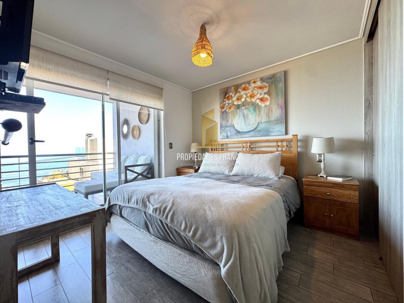 Venta Depto Mariposa Reñaca Vista Al Mar Terraza Grande