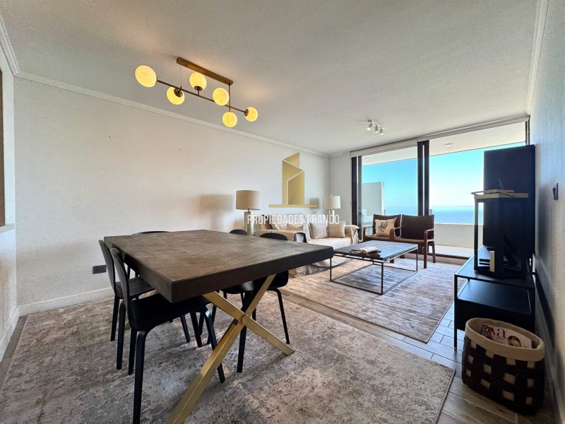 Venta Exclusivo Depto 3D 2B en Lomas de Montemar