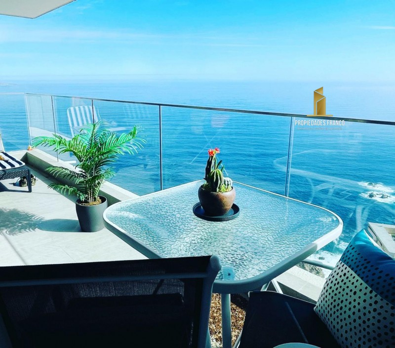 Arriendo en Reñaca Con Hermosa Vista Al Mar 1D 1B Amoblado