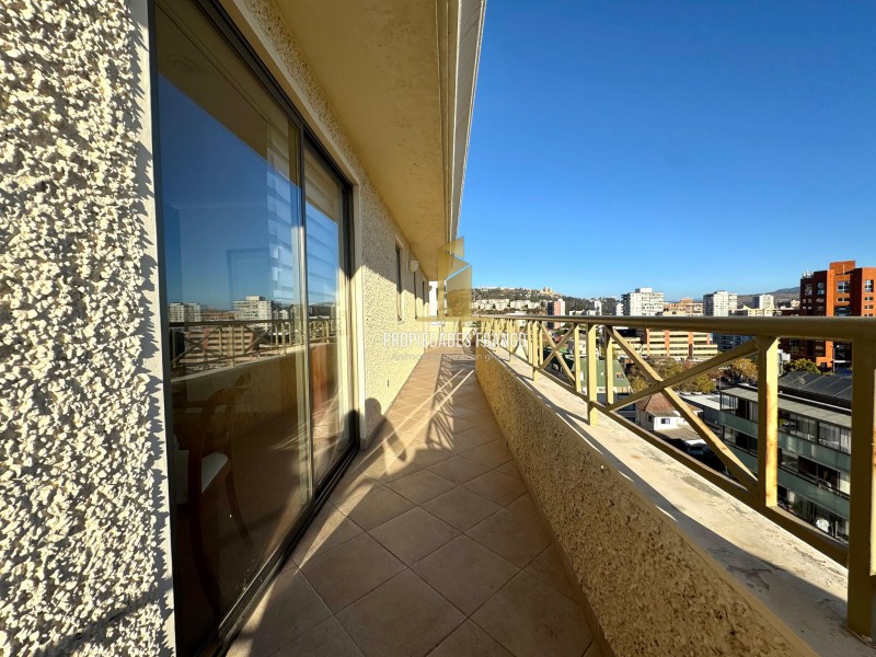 Arriendo Depto Viña Con Vista Al Mar Sector Poniente para 8