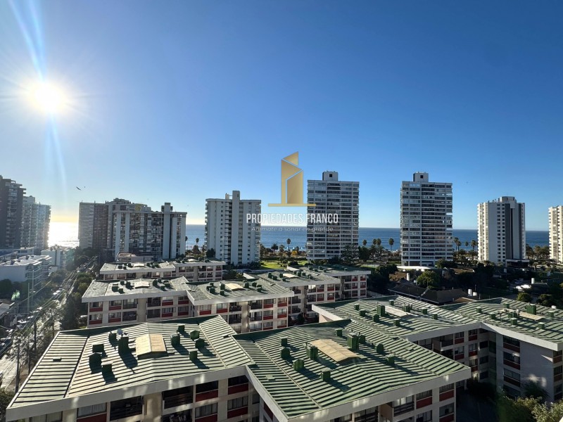 Arriendo Depto Viña Con Vista Al Mar Sector Poniente para 8