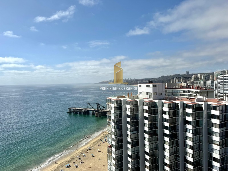 Arriendo Departamento 2D 2B en Viña del Mar A Pasos de Playa