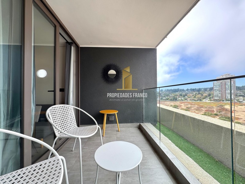 Venta Moderno Loft en Reñaca Norte Vista Despejada