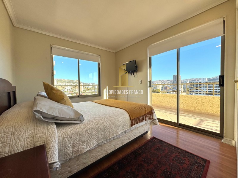 Arriendo Depto Amoblado Viña del Mar Sector Poniente