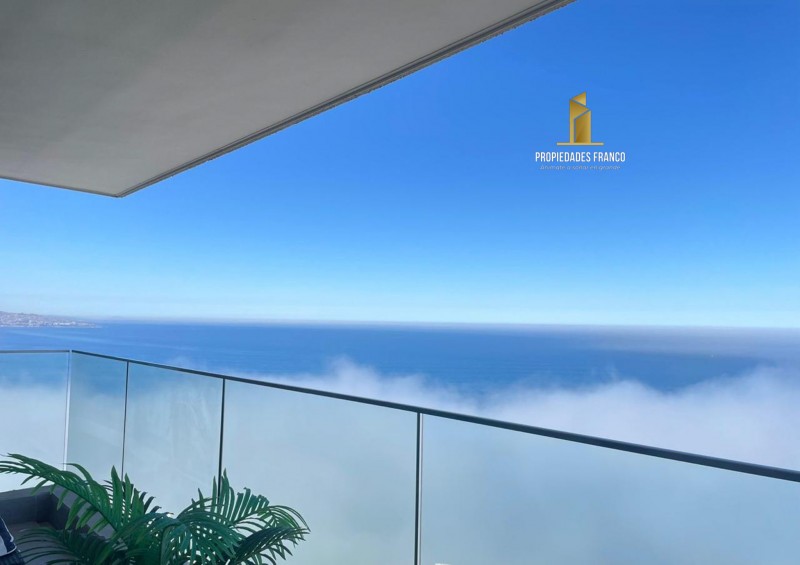 Arriendo en Reñaca Con Hermosa Vista Al Mar 1D 1B Amoblado