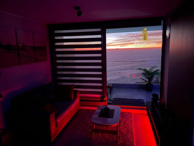 Arriendo en Reñaca Con Hermosa Vista Al Mar 1D 1B Amoblado