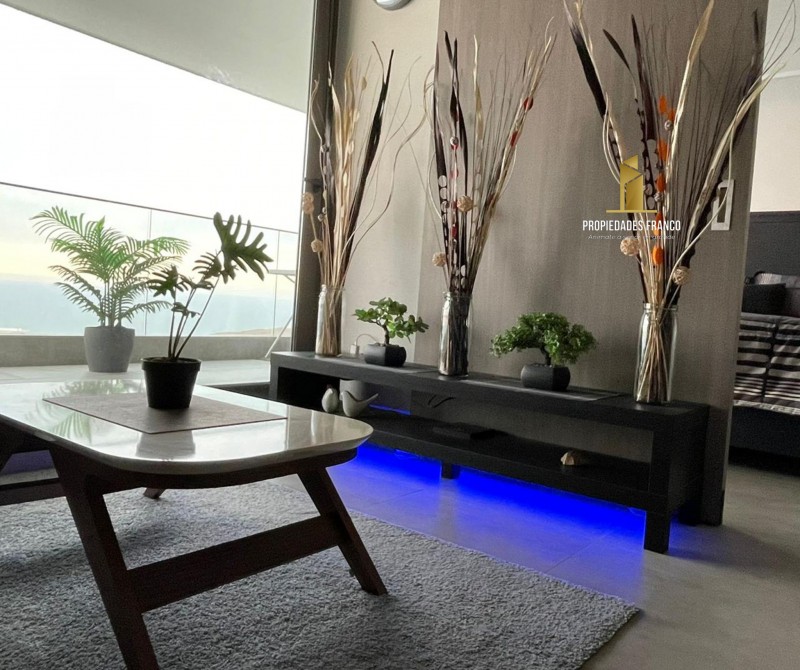 Arriendo en Reñaca Con Hermosa Vista Al Mar 1D 1B Amoblado