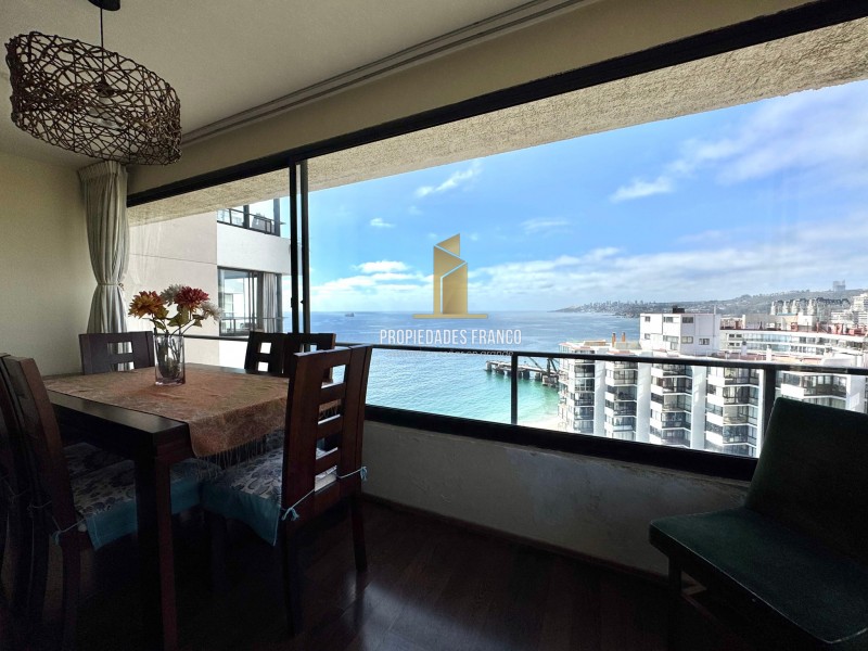 Arriendo Departamento 2D 2B en Viña del Mar A Pasos de Playa