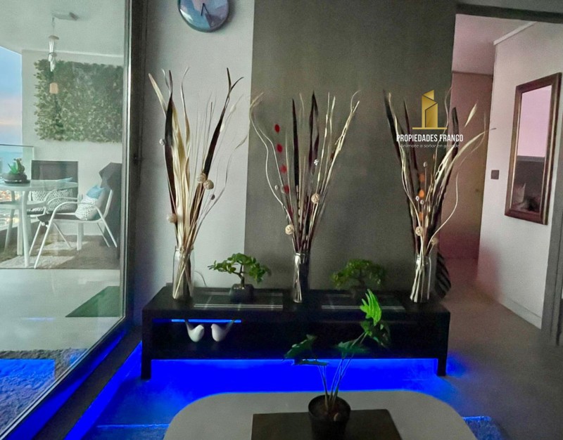 Arriendo en Reñaca Con Hermosa Vista Al Mar 1D 1B Amoblado