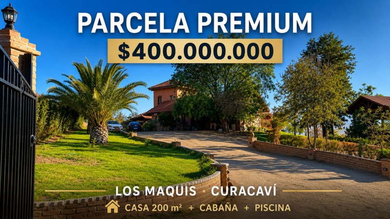 Fotografía de Exclusiva Parcela en los Maquis Curacavi | Casa 6D4B