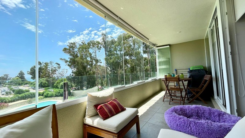 Hermoso Dpto Con Vista Parcial Al Mar. 2D2B+E+B