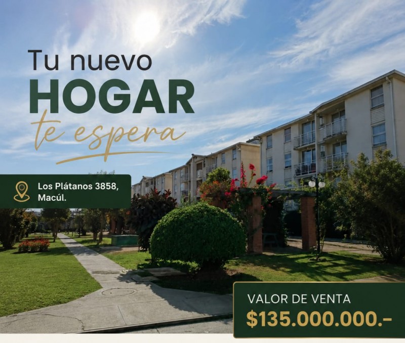 Fotografía de Acogedor Departamento en Macul |3D2B+Estacionamiento.