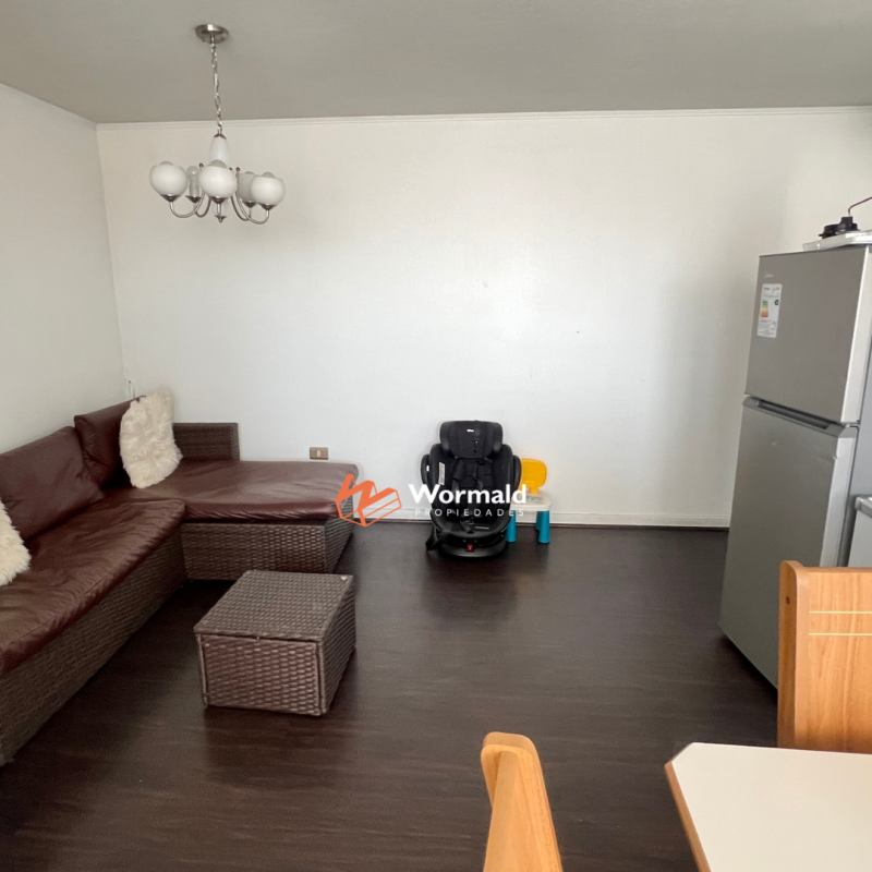 Amplio Departamento 3 Habitaciones, Frente A Inacap