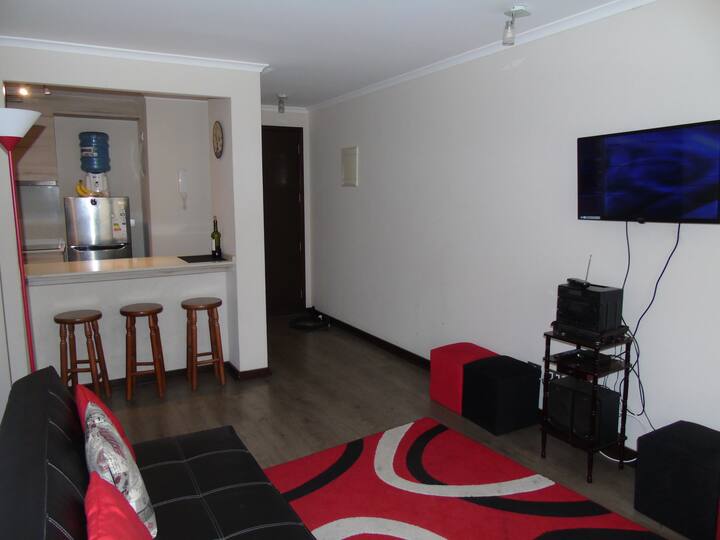 Departamento Amoblado en los Poniente Viña!