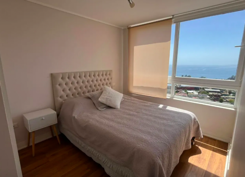 Excelente Departamento Con Vista Al Mar en Concón