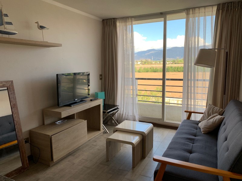 Arriendo Departamento Amoblado en Edificio Parque Machalí