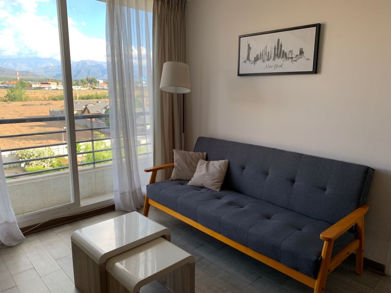 Arriendo Departamento Amoblado en Edificio Parque Machalí