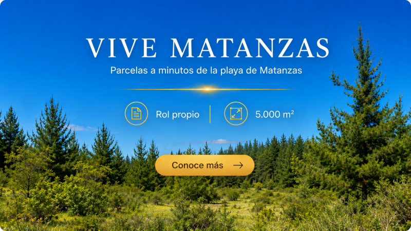 Parcelas a minutos playa Matanzas con crédito directo oferta