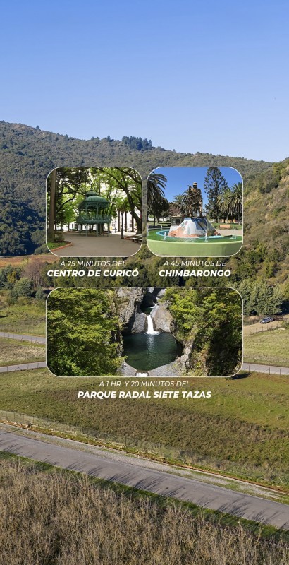 Parcelas Planas | Curicó | Región del Maule | A Min. Centro