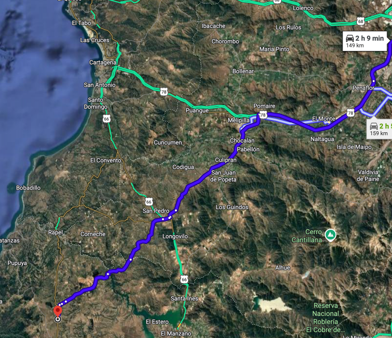 Parcelas Planas A 2 Horas de Santiago A 5 Minutos Litueche
