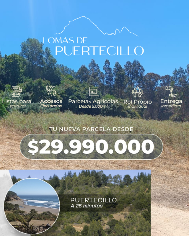 Lomas de Puertecillo | Parcelas A 25 Minutos de Playa
