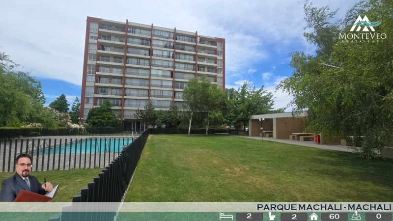 Venta | Impecable Depto Mariposa en Parque Machalí