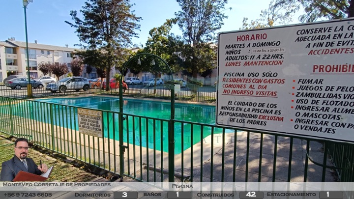 ¡brisas del Sur Oportunidad Depto 3D+1B + Estacionamiento