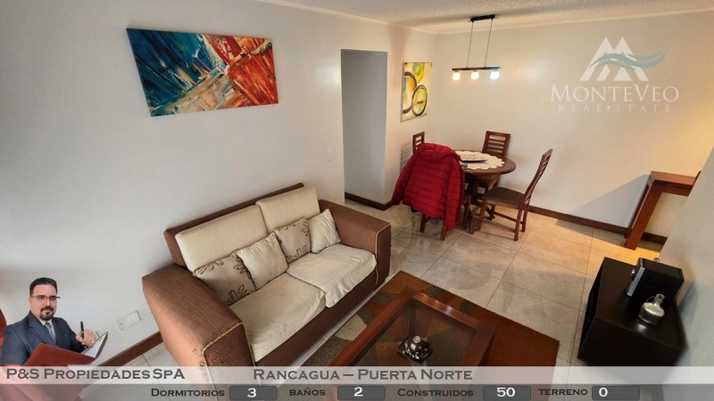 Condominio Puerta Norte - Excelente Departamento en Arriendo