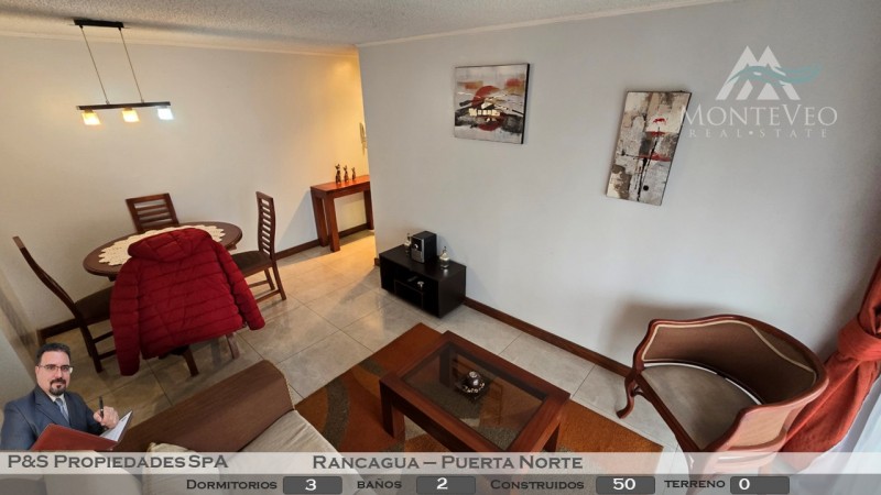 Condominio Puerta Norte - Excelente Departamento en Arriendo