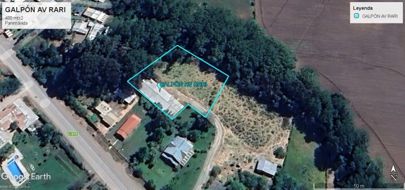 Galpón 480 Mt2 Panimávida, Colbún