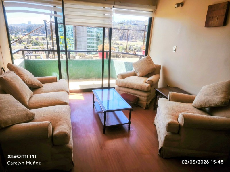 Arriendo Depto 3D Con Terraza en Viña del Mar