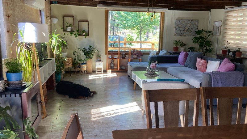 Preciosa Casa en Parcela de 5.000 Mts, Sector Miraflores.