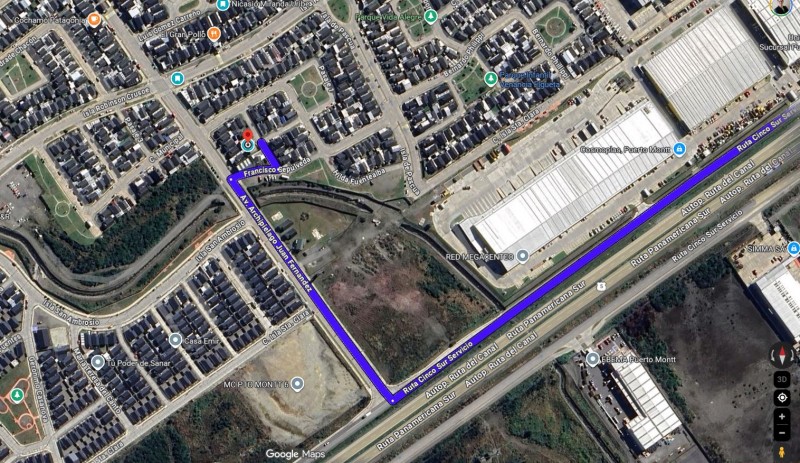 Arriendo Casa Amoblada en Puerta Sur -2 D + 1 B