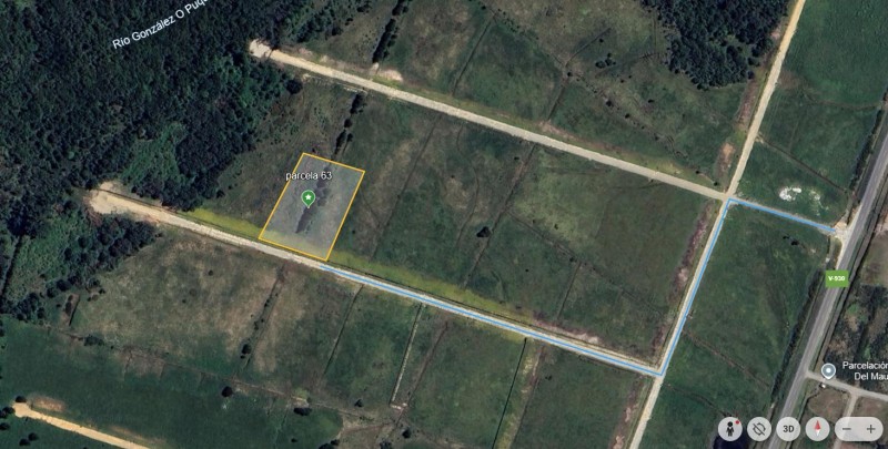 Parcela 63 Ubicada en Parcelación Costa Maullin