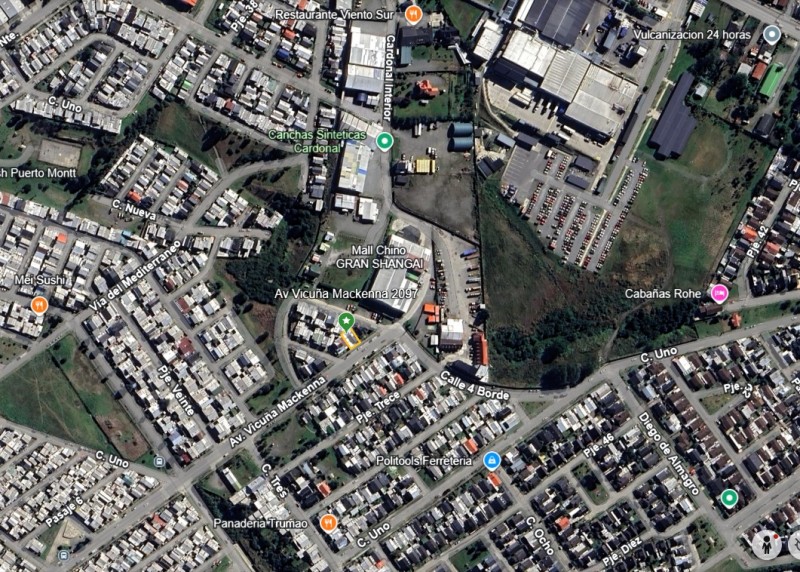 en Venta Casa + Local Comercial en Av. Vicuña Mackenna Puert