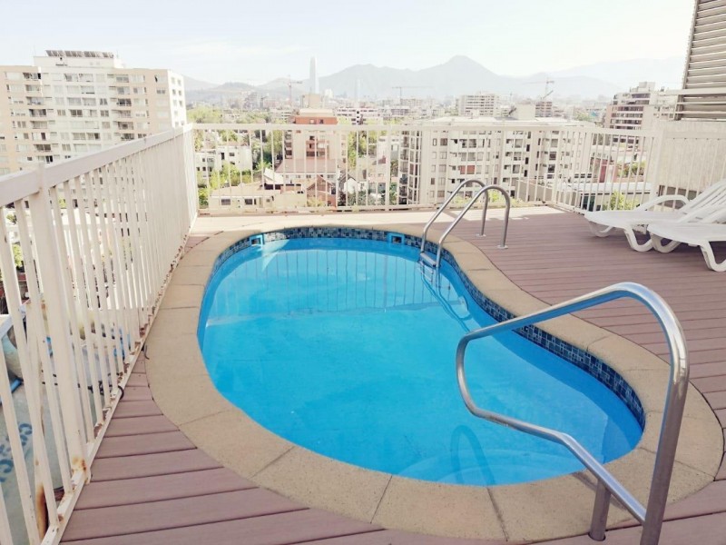 ⭐ Arriendo Depto 1D/1B + Estacionamiento y Bodega – Ñuñoa